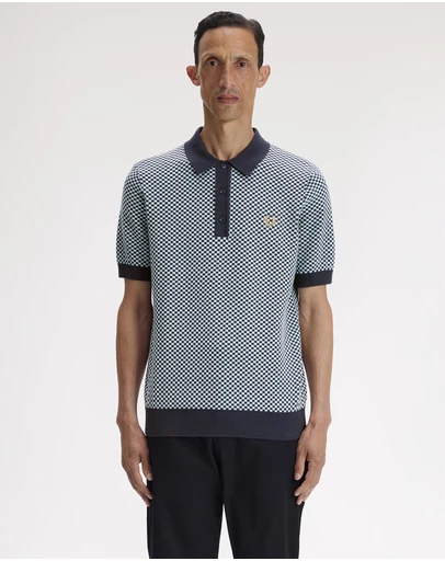 Fred Perry - Chequerboard Laurel Wreath Polo