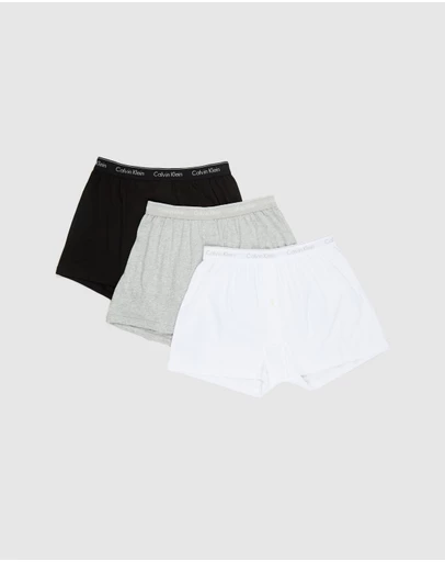 Calvin Klein - Cotton Classics 3 Pack Knit Boxers