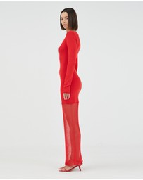 Third Form - Rewind Knit Maxi Dress