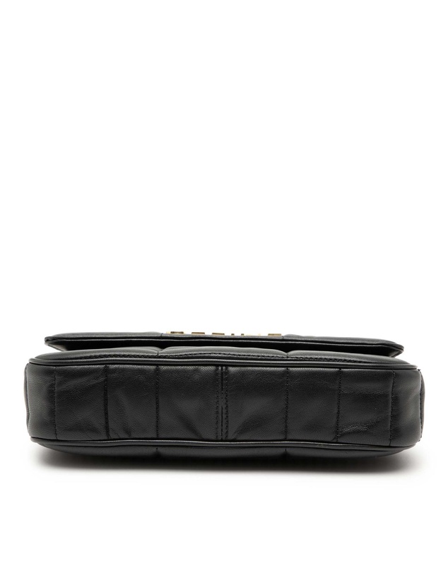 Pre-Loved by Azura Reborn - Pre-Loved Matelasse Goatskin Monochrome Chain Shoulder Bag