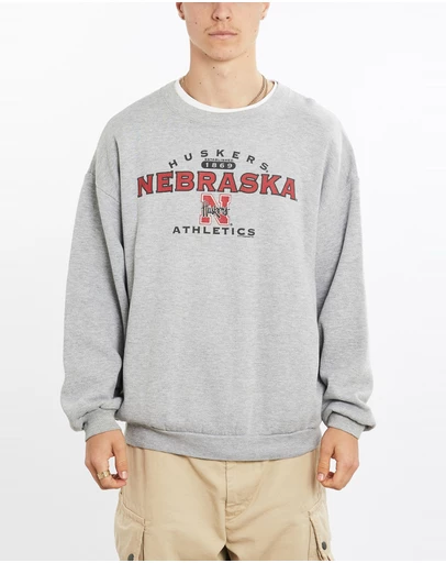 Vintage by The Real Deal - Pre Loved - Vintage NCAA University of Nebraska Huskers Sweatshirt