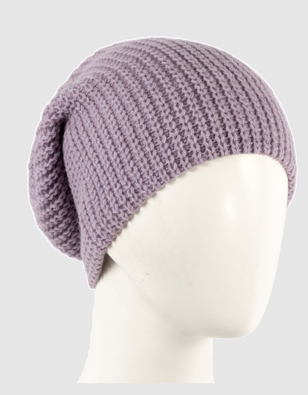 Max Alexander - European Made Lilac Soft Wool Beanie