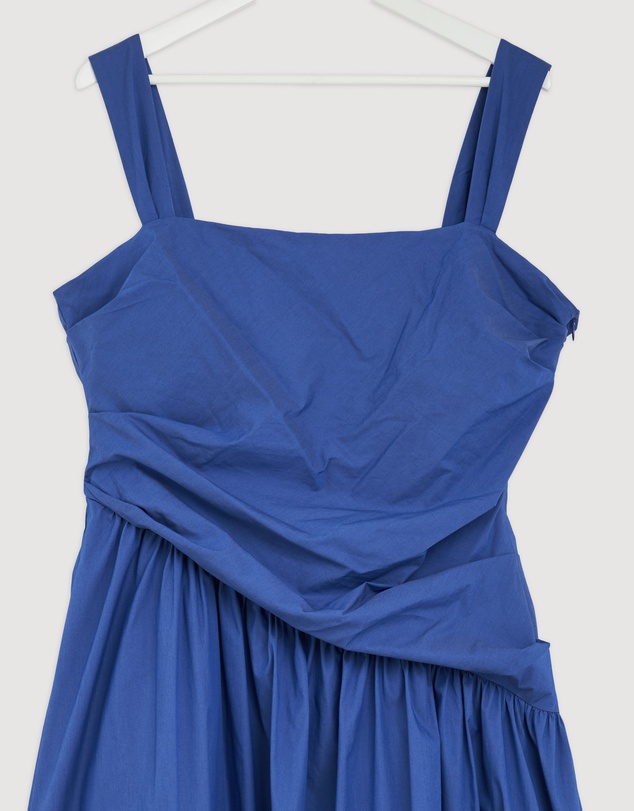 Revibe - Repaired AERE Kylara Ruched Midi Dress - AU 18
