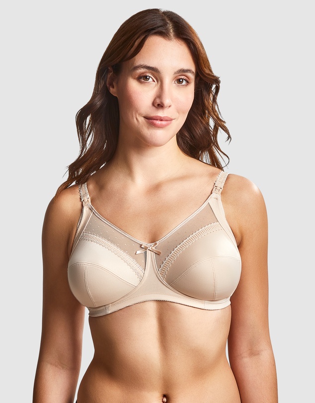 Royce Lingerie - Charlotte Supportive Cotton-Lined Full Bust Nursing Bra