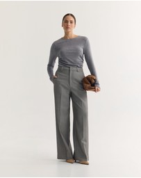Oxford - Alana Flat Front Stretch Pants