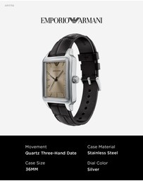 Emporio Armani - Brown Analogue Watch