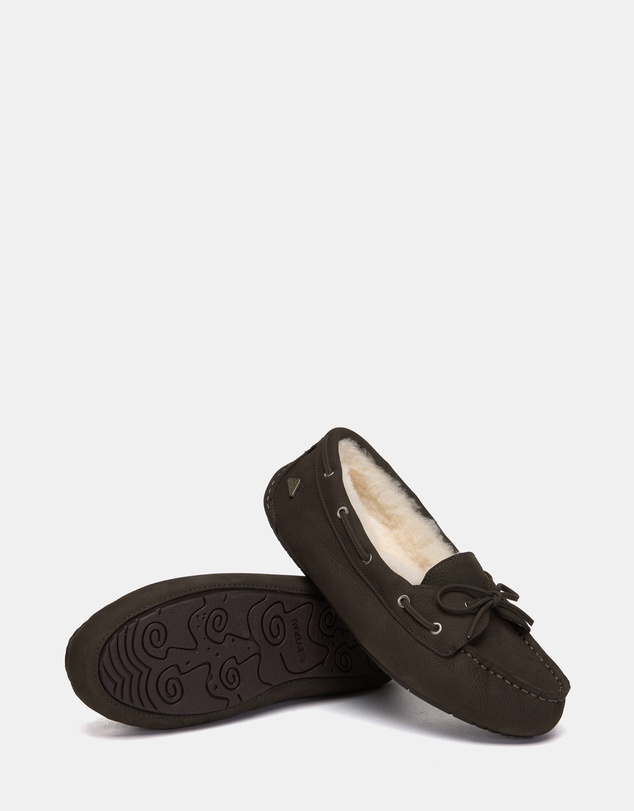 EVERAU - EverAU Ugg Pommie Cow Leather Upper Moccasins