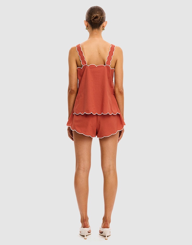 KIVARI - Amaya Back Tie Top
