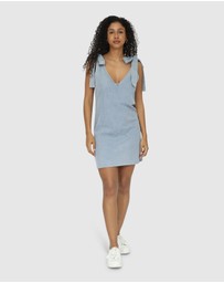Belle & Bloom - Burning Love Tie Shoulder Mini Dress