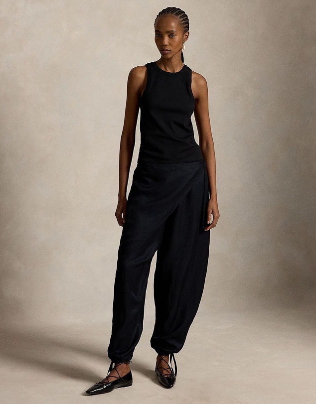 Polo Ralph Lauren - Tie-Front Wrap Pants