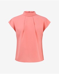 Forcast - Tiara High Neck Shell Top