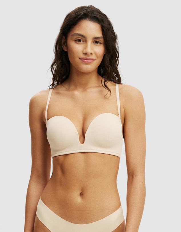 Cotton On Body - U Wire Strapless Push Up Bra