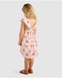 Forever New Girls - Hana Girls V-Neck Back Printed Dress