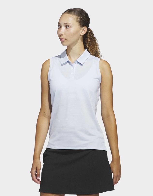 adidas Performance - Solid Ottoman Polo Shirt Womens