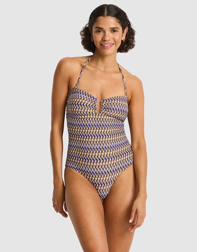 Sea Level Australia - Tessera U Bar Bandeau One Piece