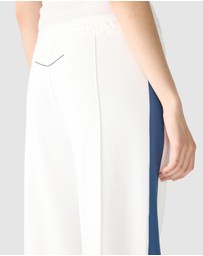 Bassike - Twill Stripe Detail Pants