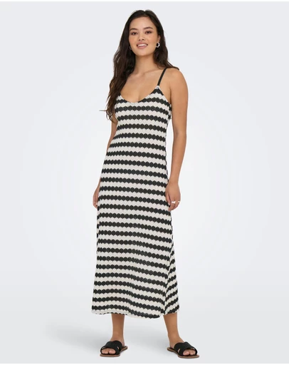 ONLY - Evara Stripe Maxi Dress