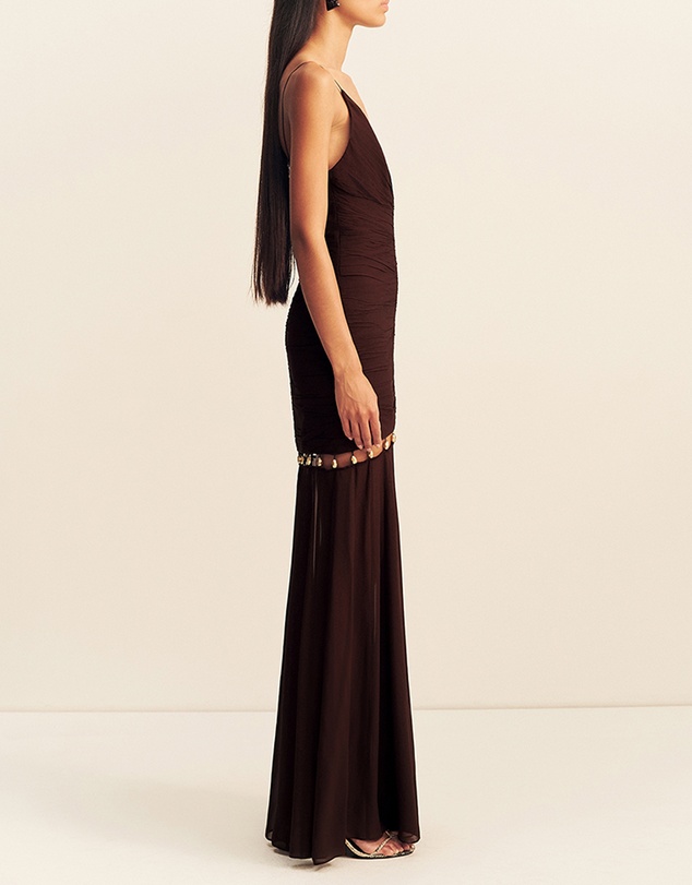 Shona Joy - Emilie Gathered Bodice Maxi Dress