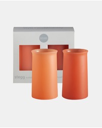porter green - stegg | silicone unbreakable highball glasses