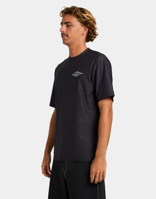 Billabong - Mens Diamond Shoreline Loose Fit Short Sleeve Rashguard
