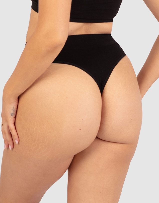 B Free Intimate Apparel - Seamless Cotton High Waist G String