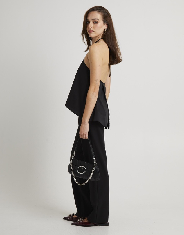 Subtitled - Molly Contrast Hankie Top