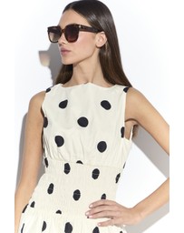 Glamorous - Smocked Waist Mini Dress