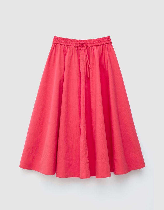 & Other Stories - Gathered Cotton-Blend Maxi Skirt