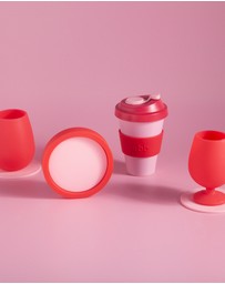 porter green - stemm | silicone unbreakable wine glasses