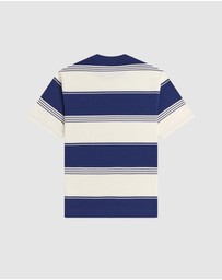 Fred Perry - Heavyweight Striped T-Shirt