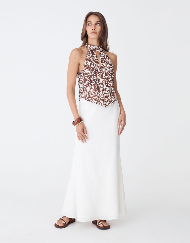Forcast - Zuhara Scarf Tie Top