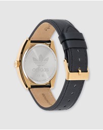 adidas Originals - Edition One - Gold Case & Black Leather Band