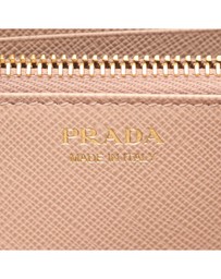 Pre-Loved by Azura Reborn - Pre-Loved Saffiano Triangle Logo Long Wallet