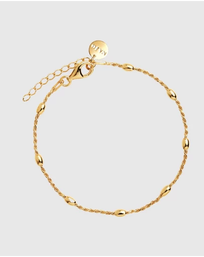 Najo - Cassiopeia Yellow Gold Bracelet (18.5cm+ext)