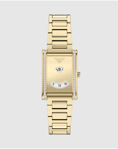 Emporio Armani - Gold Tone Analogue Watch