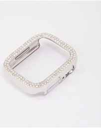 Lovisa - Silver & Diamante Watch Case 40/41mm