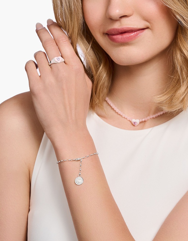 THOMAS SABO - Charm Bracelet with Cold Enamel Silver