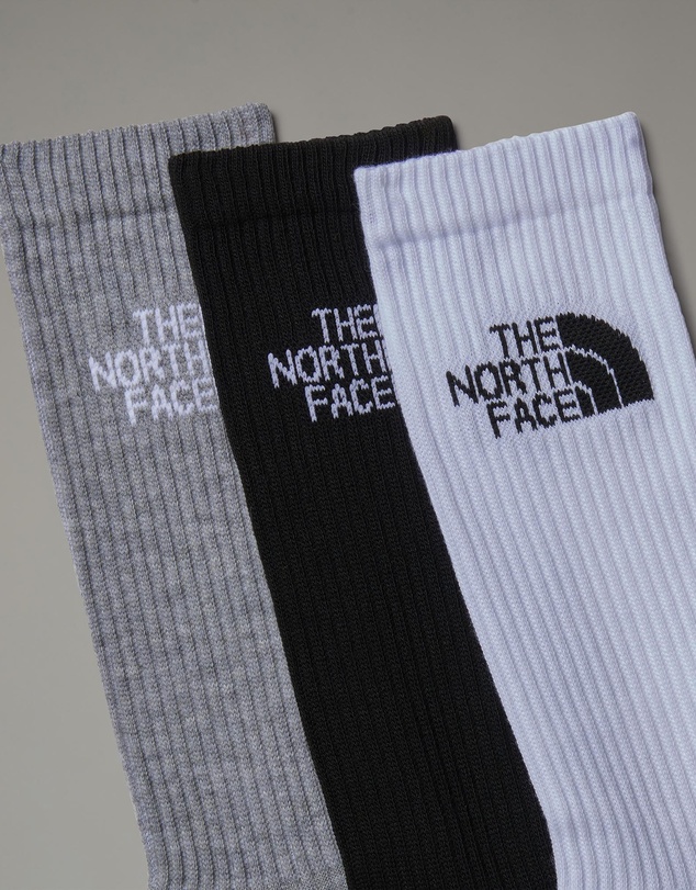 The North Face - 3-Pack Multi Sport Cush Crew Socks