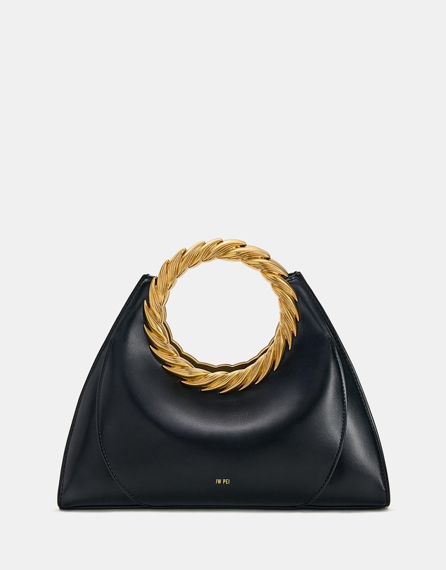 JW PEI - Amiya Leaf Handle Sculpture Bag