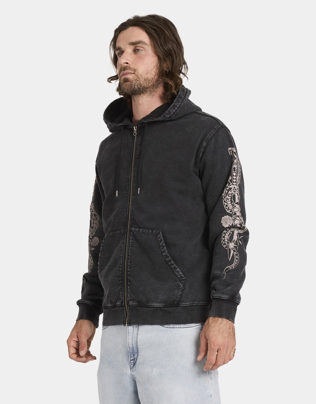 Volcom - Mens Die By The Stone Zip Up Hoodie