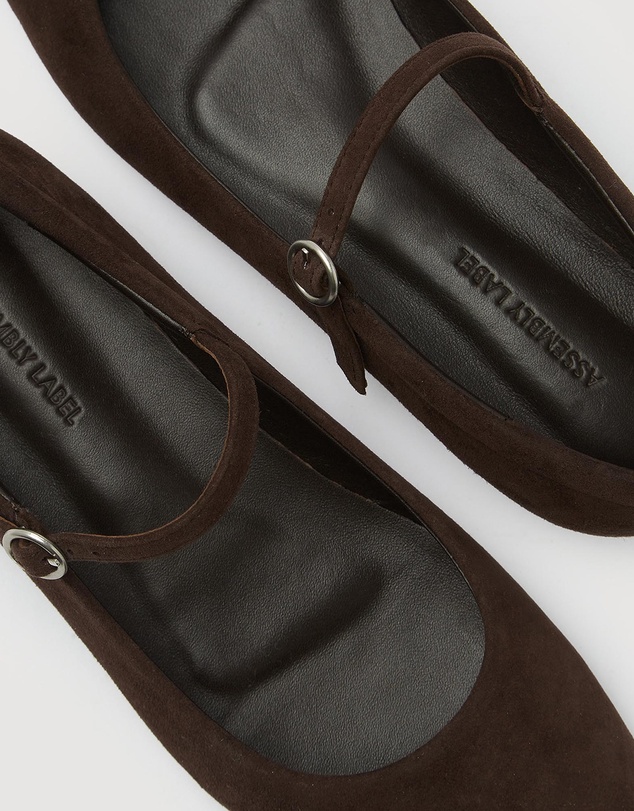 Assembly Label - Beth Suede Ballet Flats