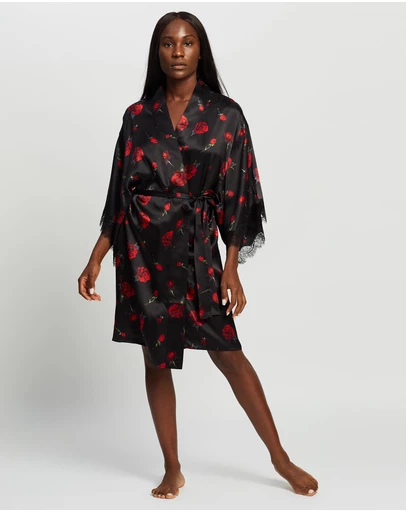 Sainted Sisters - Scarlett Silk Kimono