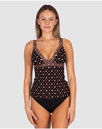 Baku Swimwear - Kasbah Multi Fit Longline Singlet Top