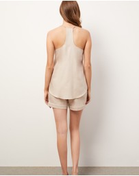Wanderluxe Sleepwear - The Sienna Camisole Boxer Set