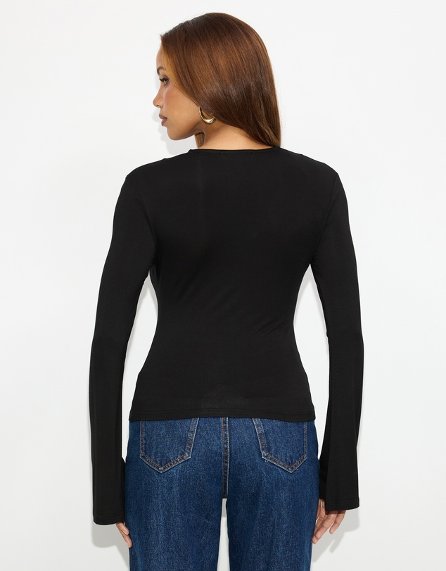 Dazie - Balmoral V-Neck Lace Top