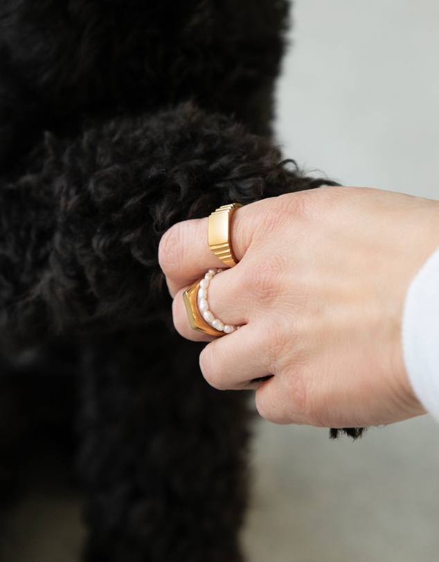 HOUSE OF SLANI - Arabella Pearl Ring
