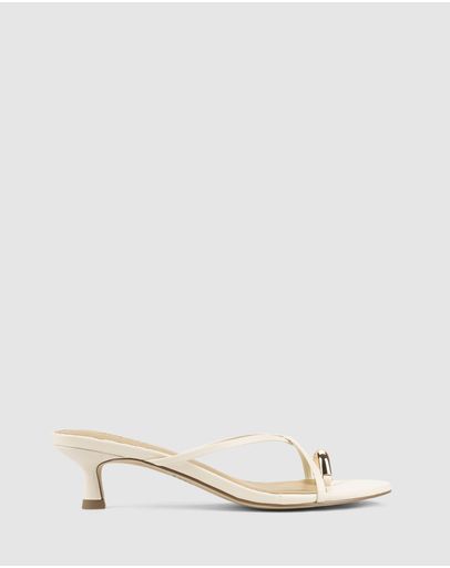Chalk White Leather