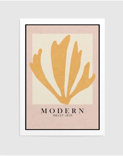 Olive et Oriel - Papiers Decoupes III Art Print