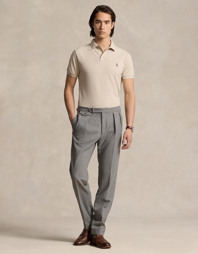 Polo Ralph Lauren - Custom Slim Fit Mesh Polo Shirt