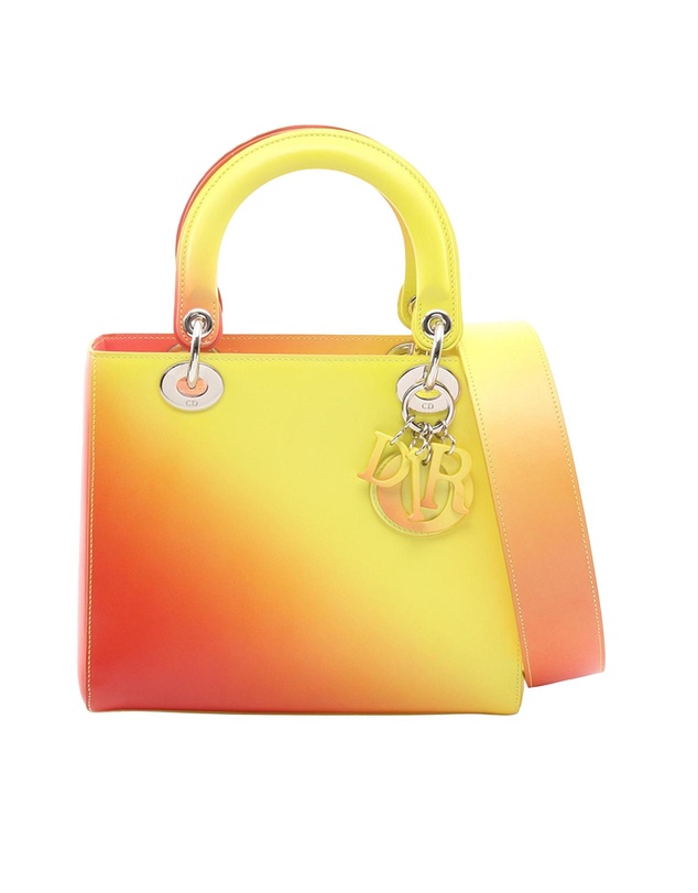 Pre-Loved by Azura Reborn - Pre-Loved Medium Ombre Calfskin Lady Dior